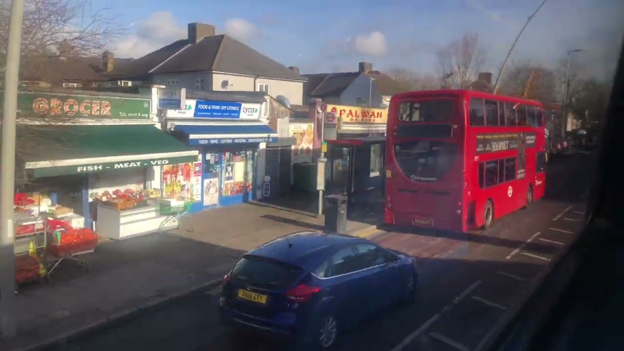London Buses Route 128 10142 Stagecoach to Ilford Station (Part 2)