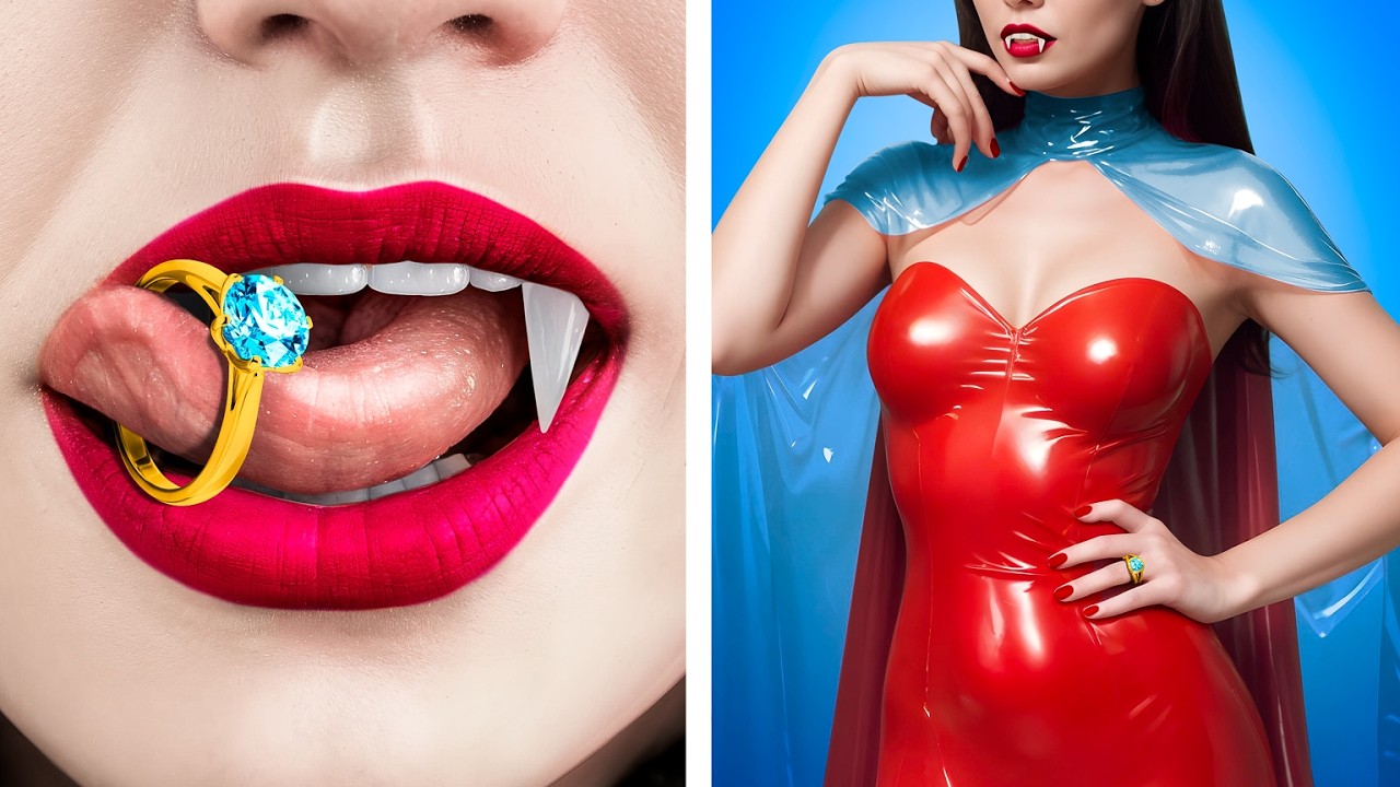 From Nerd Vampire To Beauty Bride! What If Gadgets From Tik Tok Were People!