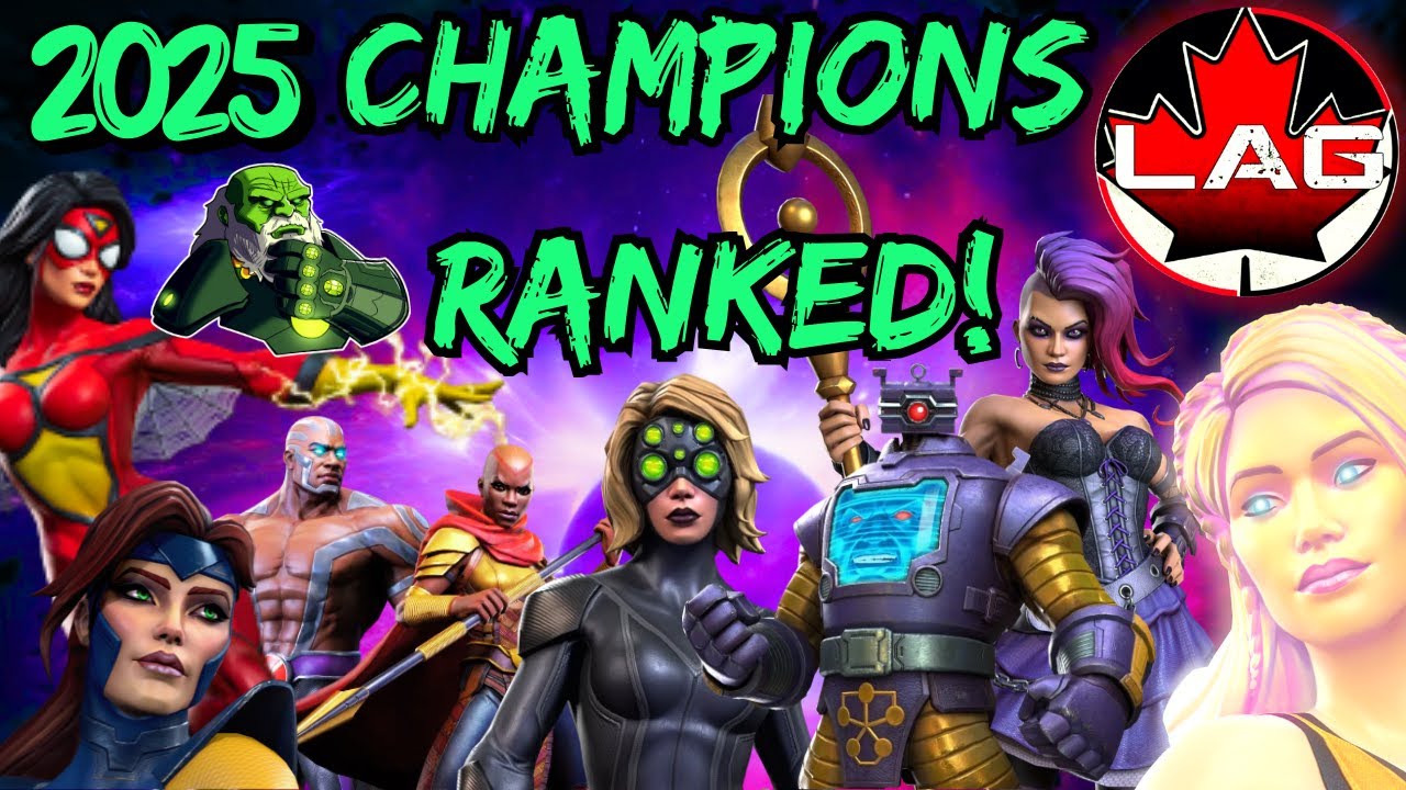 Top 12 BEST 2025 Champions RANKED!! (So Far) Worst To Best! January To June Champ Releases! - MCOC