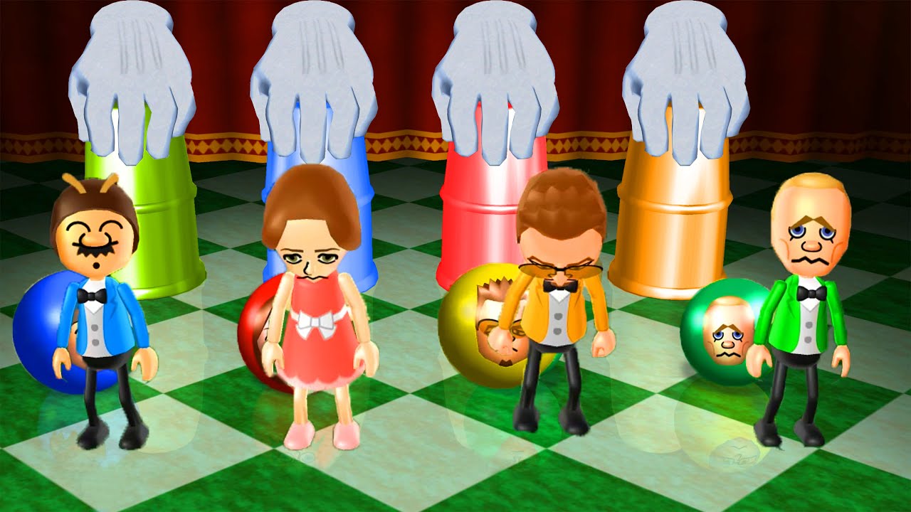 Wii Party Battle Of The Minigames - Bee Mario vs Elisa vs Cole vs Fritz (Master Cpu )#minhpartyu