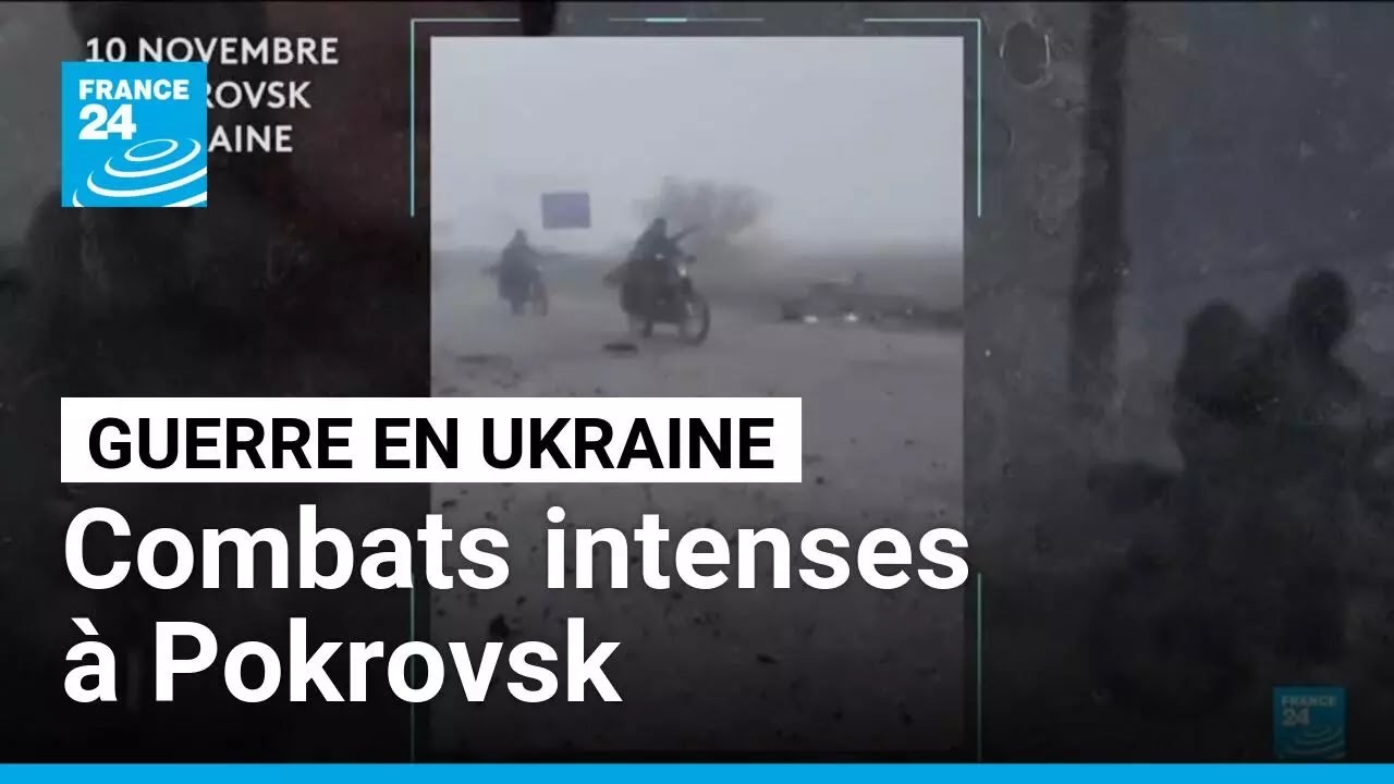Guerre en Ukraine : l'arm&eacute;e russe change de strat&eacute;gie &agrave; Pokrovsk &bull; FRANCE 24