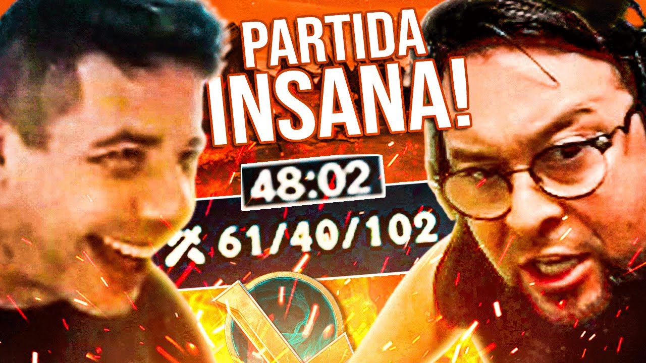 DUO DO AMOR E A INCRÍVEL PARTIDA DE 100 KILLS | League of Legends