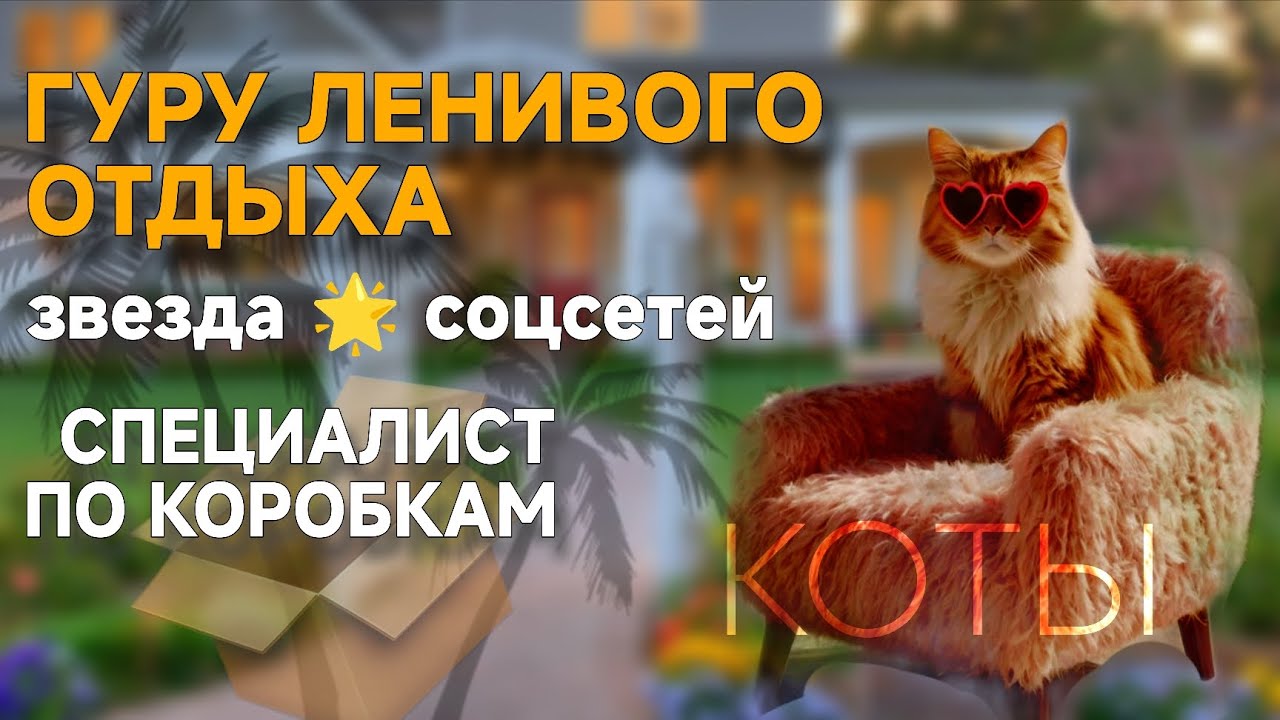 ХРОНИКИ ДОМАШНИХ КОТОВ. Как они управляют домом #коты #кошки #домашниеживотные