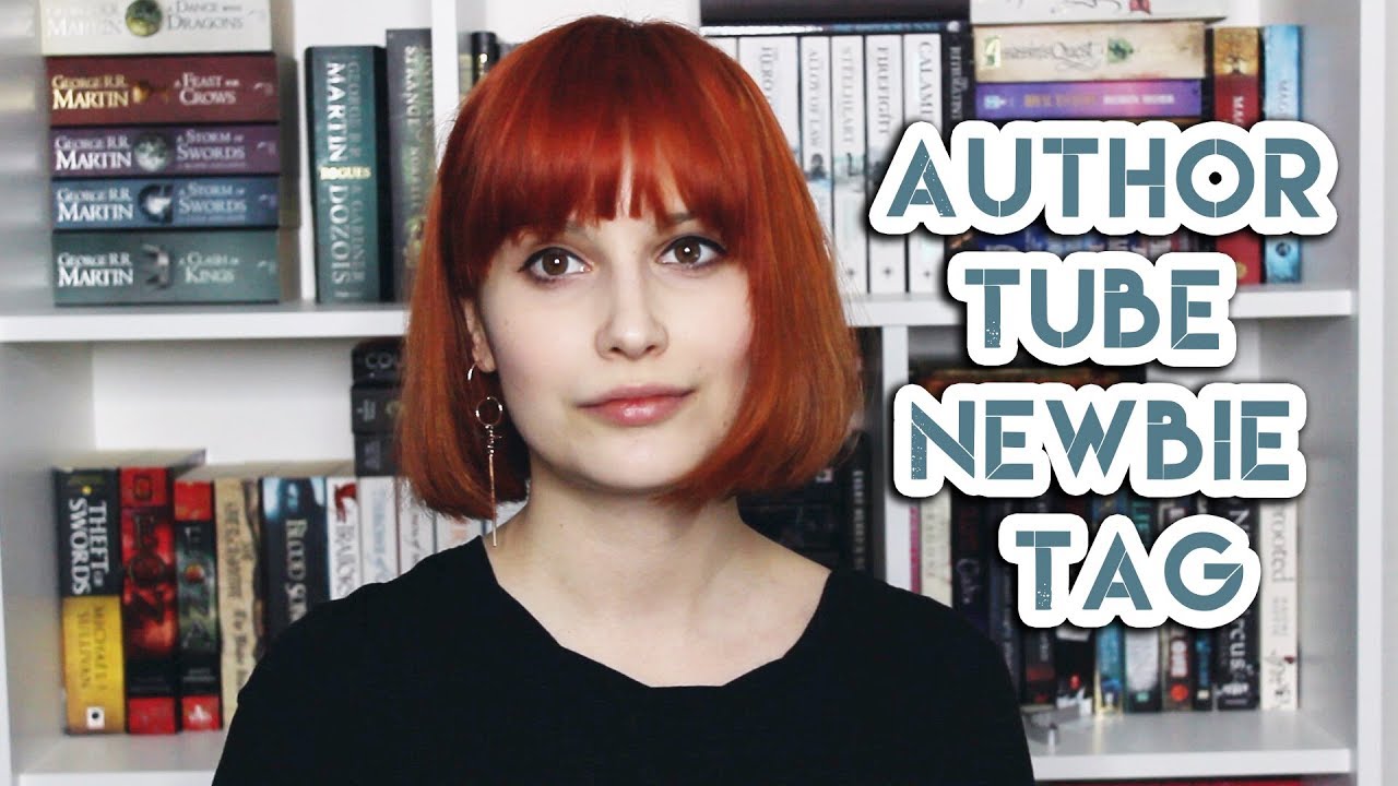 Authortube Newbie Tag // joining the writing community