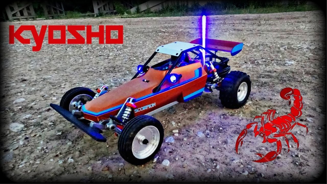 I Built The Legendary Kyosho Scorpion RC Car!