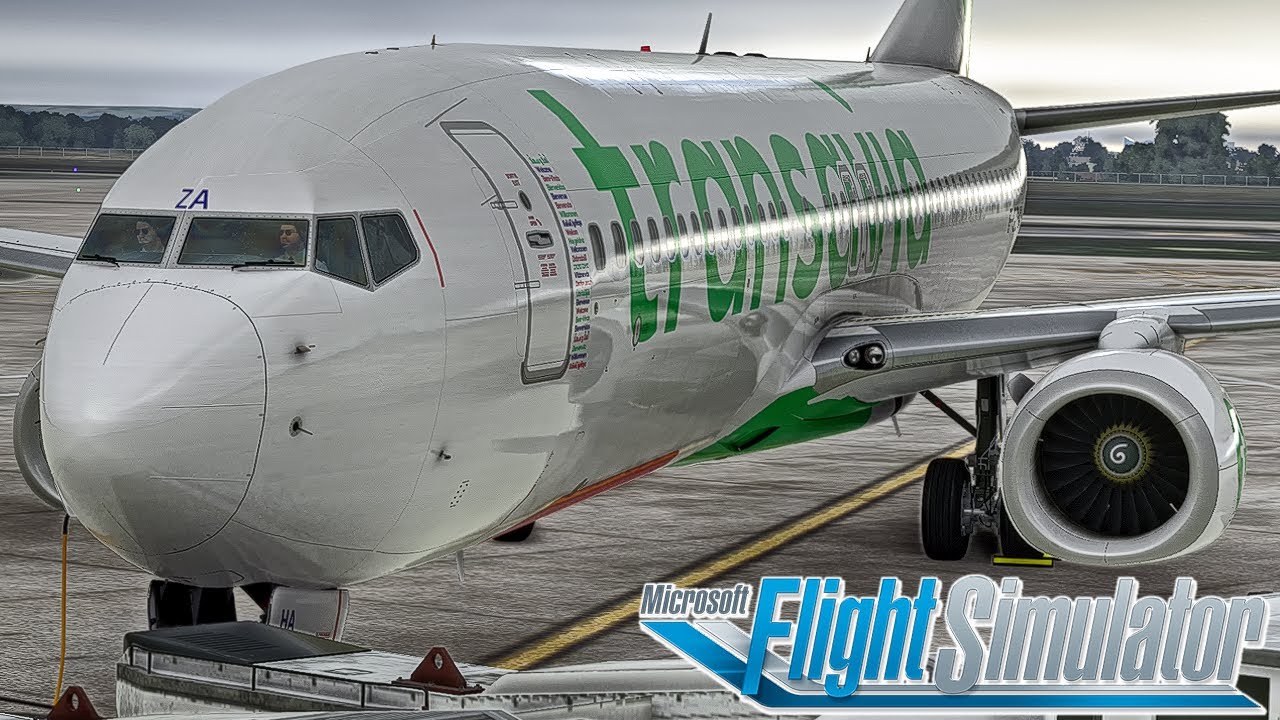 MICROSOFT FLIGHT SIMULATOR // TRANSAVIA 737 PARIS ORLY-TUNIS