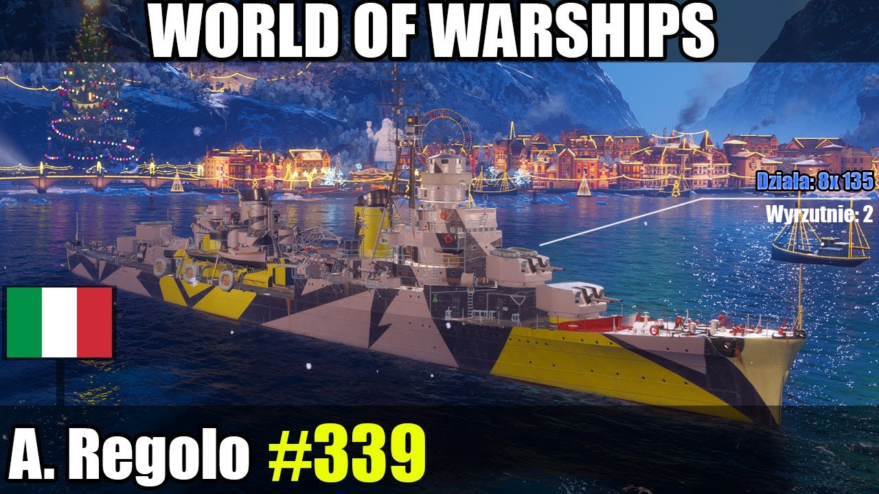 World of Warships - Omówienie okrętu A. Regolo