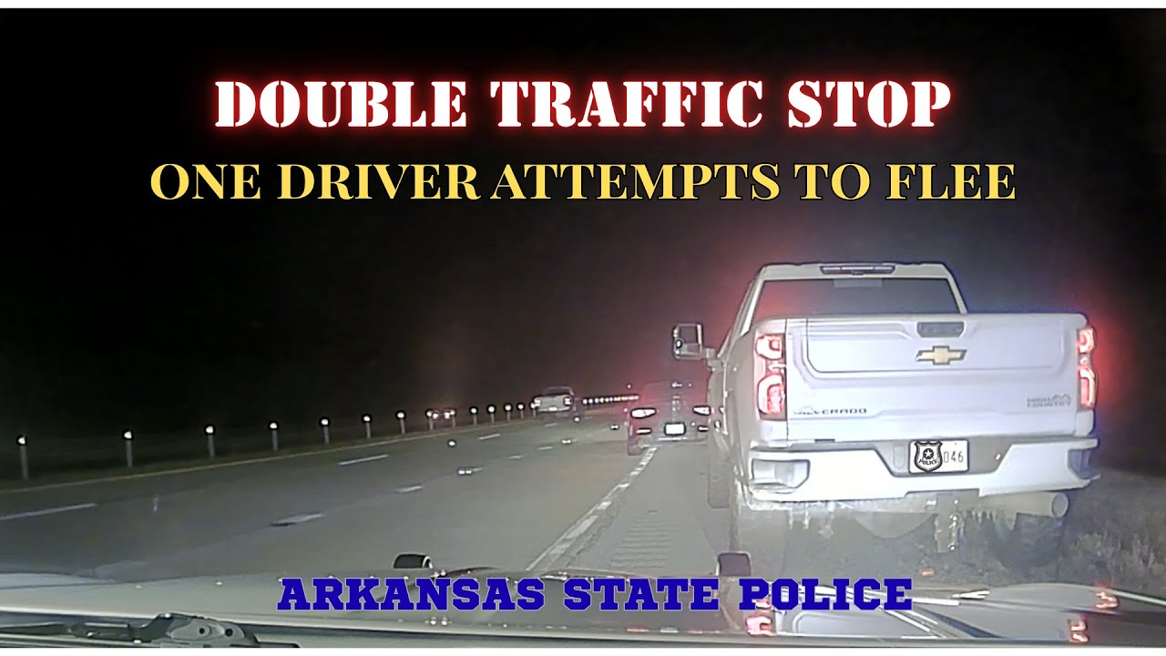 Dual Traffic Stop (Mercedes-Benz & Chevy Silverado) - 1 flees at 130mph, GUESS WHICH ONE #pursuit