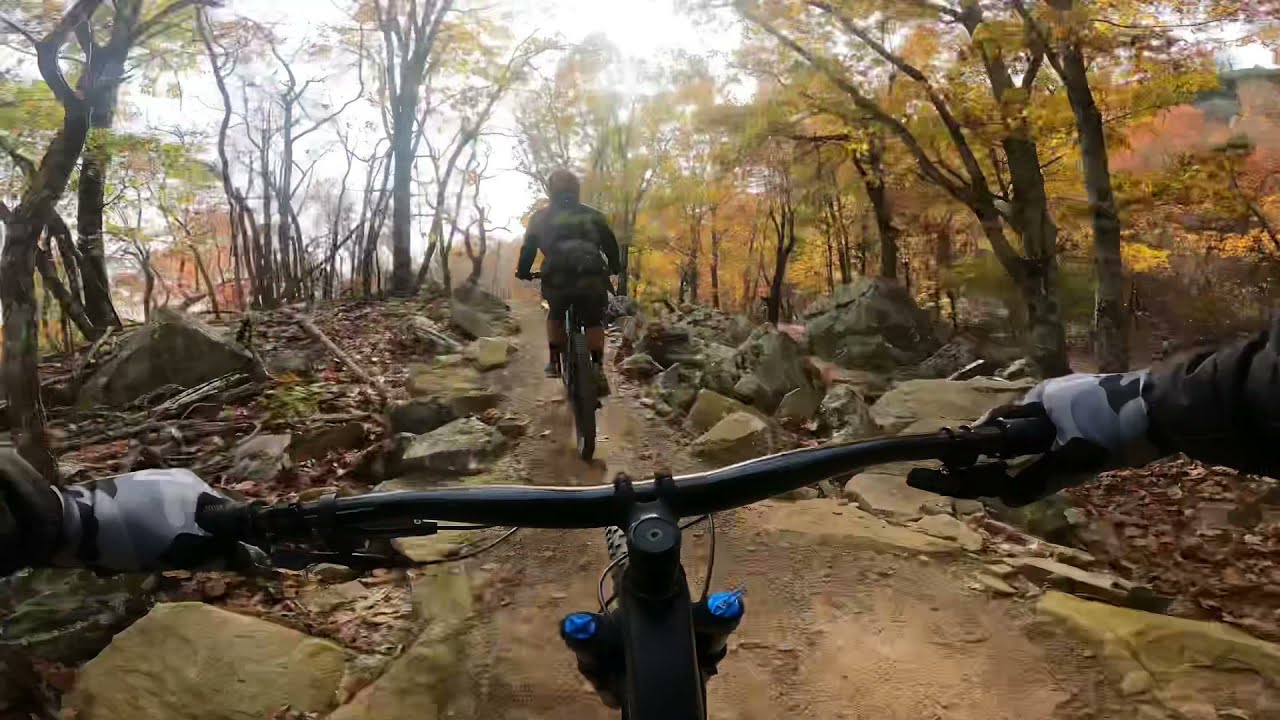 Mt Nebo State Park MTB collab ride with Bira Lang MTB Fall 2021 part 1 of 4