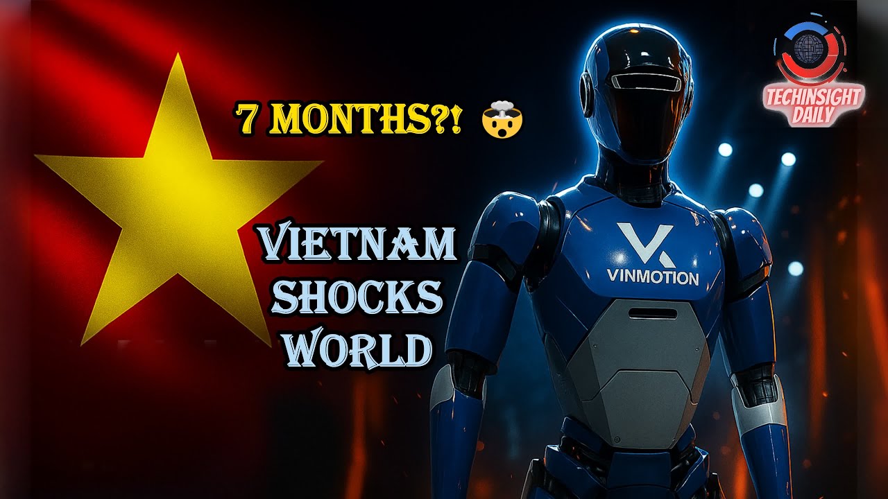 Built in 7 Months?! Is Vietnam Secretly Winning the Robot Race?