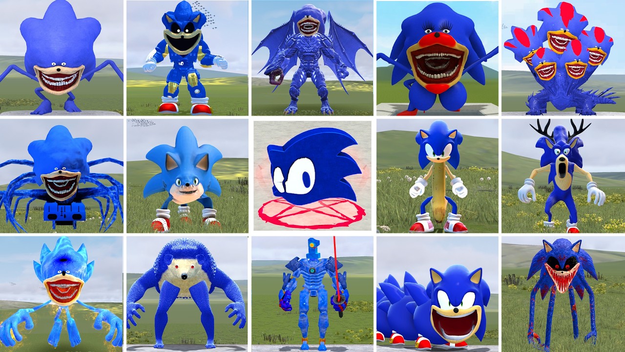 NEW SONIC TAPE VS SHIN SONIC AMY XXL LOVE TAPES Which One REIGNS SUPREME in Garry's Mod!