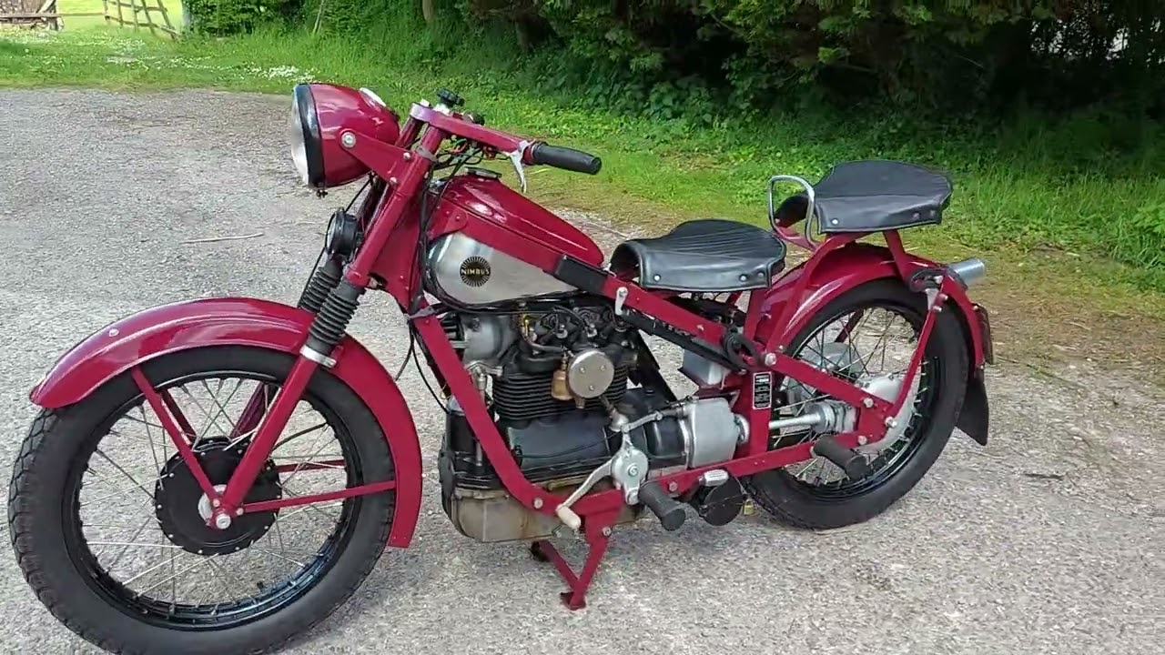 1951 NIMBUS 750 FOR SALE. WALK ROUND AND START UP.