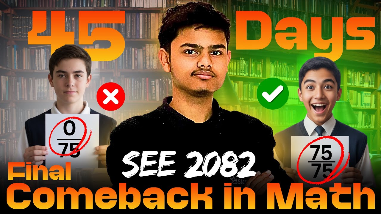 📘 Final Comeback in Compulsory Math 💪 | SEE 2082 | Score A+ with Important Tips & Tricks