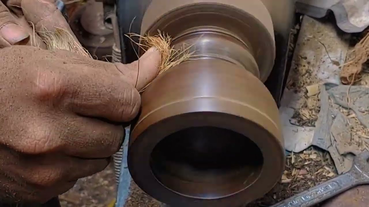 The Most Beautiful Firewood Turning By The Most Perfect Carpenter #wood #shortsfeed #shortvideo