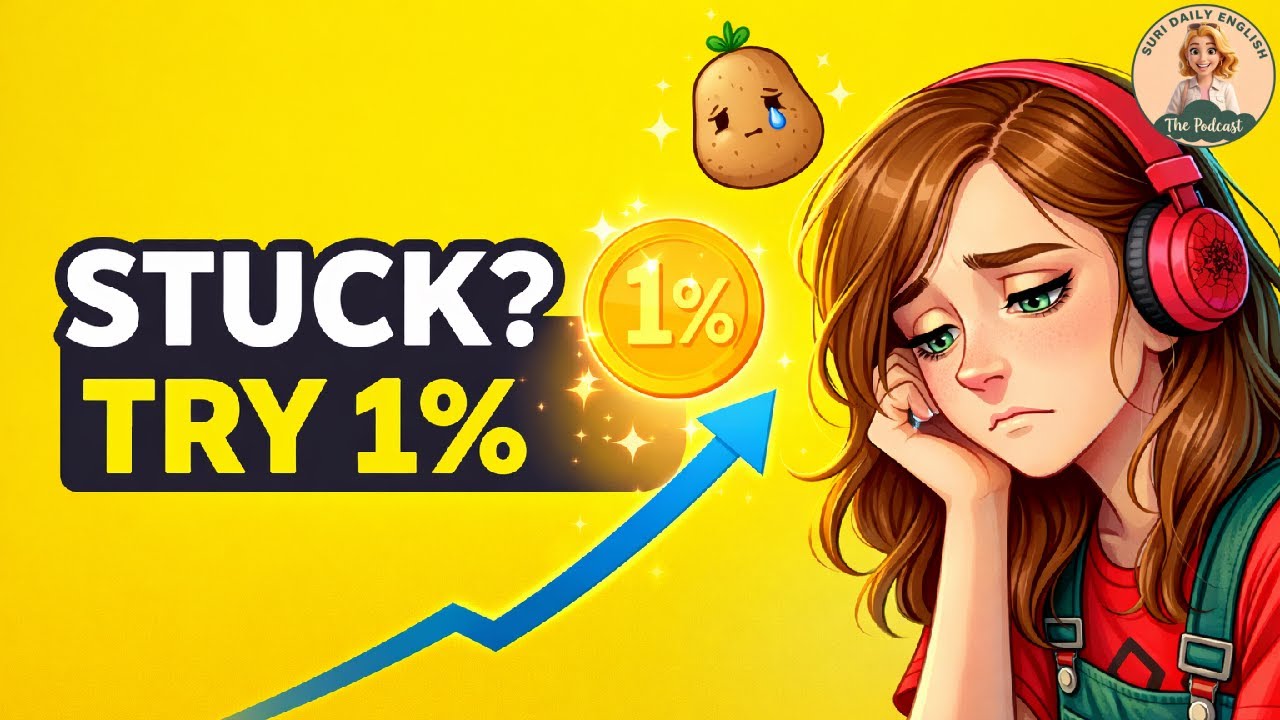 Why You Feel Stuck in Life | The 1% Rule That Changes Everything | English Podcast