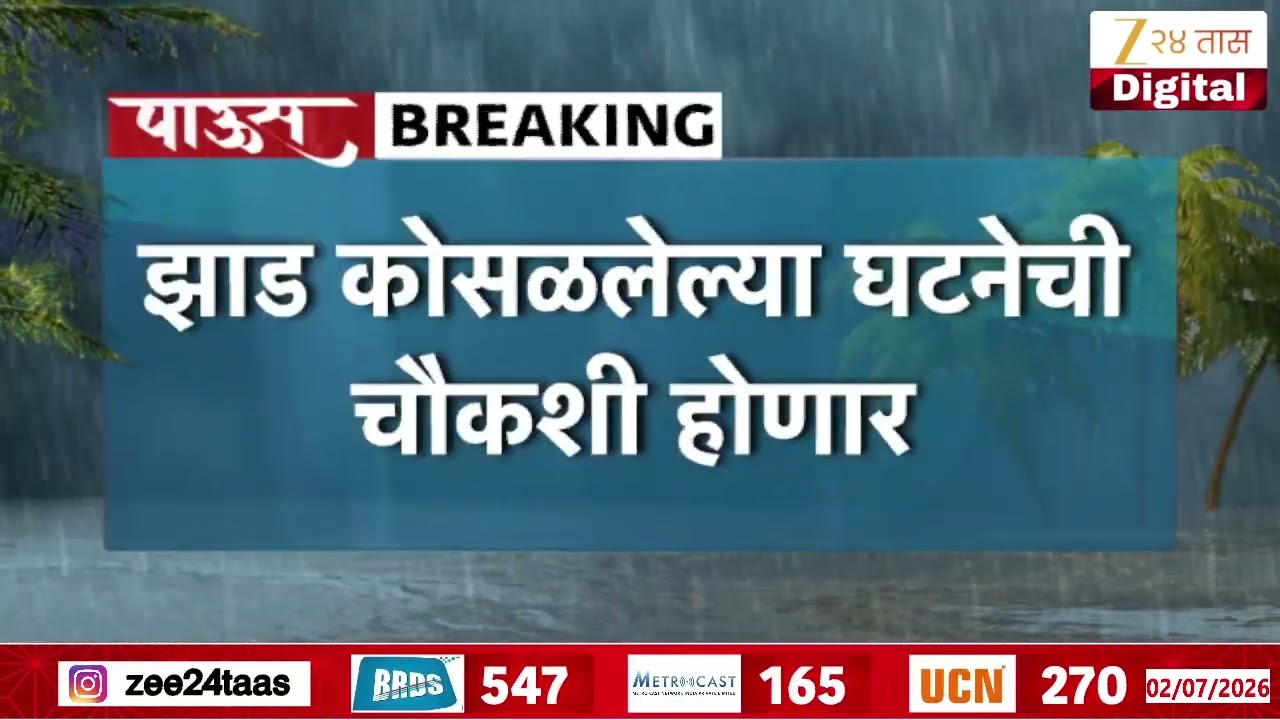 Chembur Tree Collapsed | चेंबुरमधील घटनेची प्रशासनाकडून दखल, महानगरपालिकेकडून चौकशी समिती गठीत