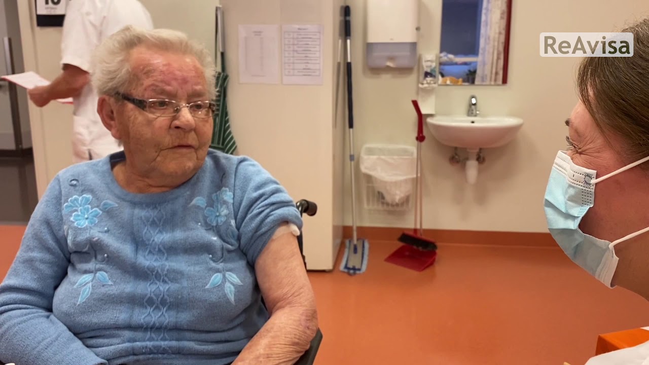 Første stikk med korona-vaksine i Re