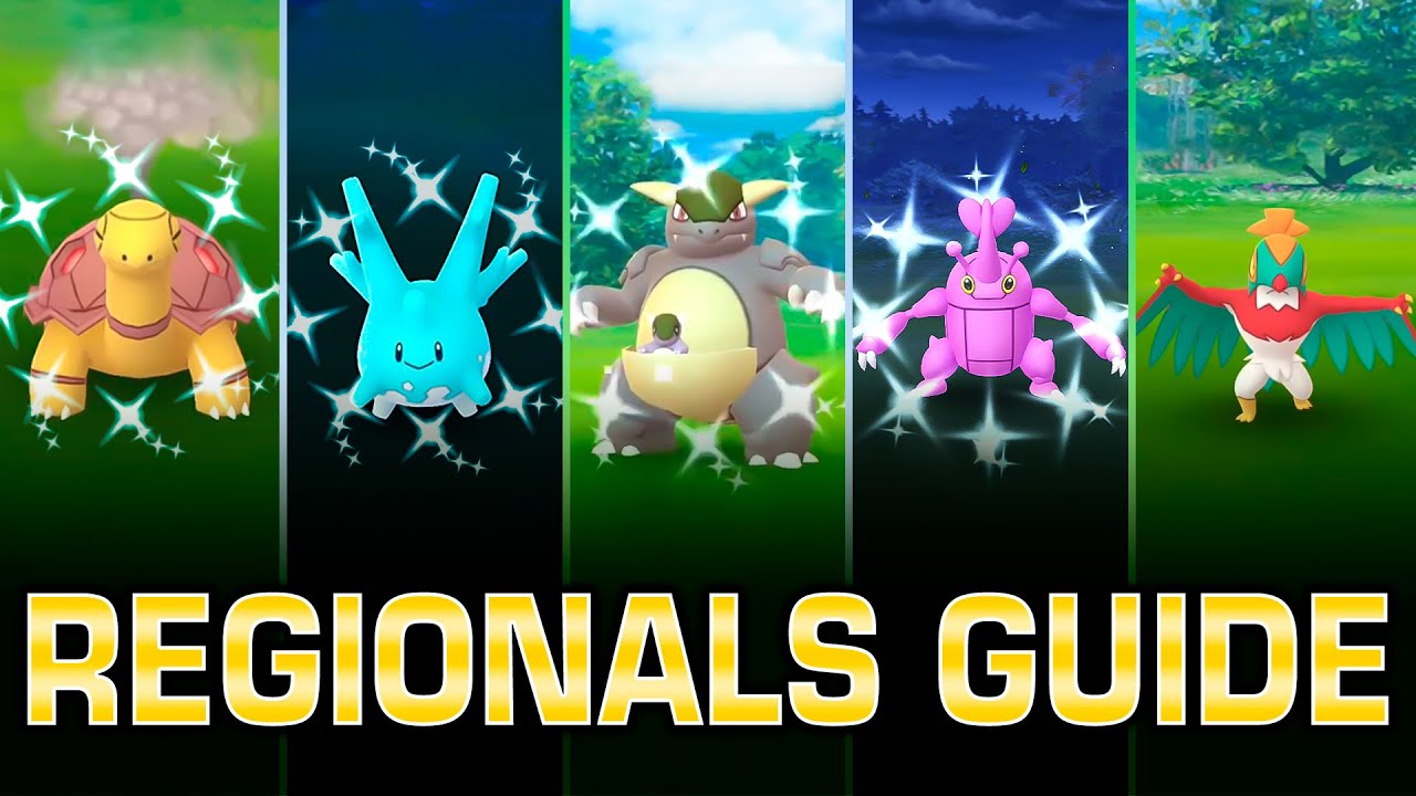 How to Catch all 47 REGIONAL POKÉMON!