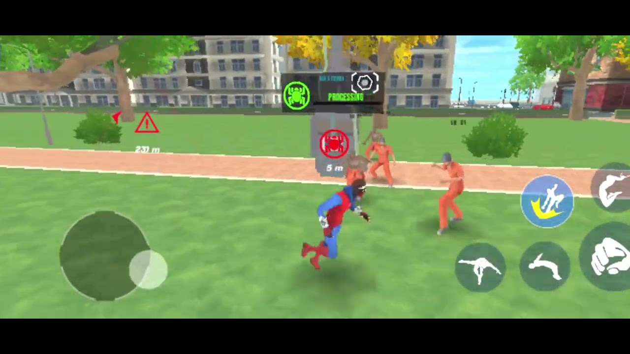 Spider fighting gime gameplay video vinem vs spider man👊🤯