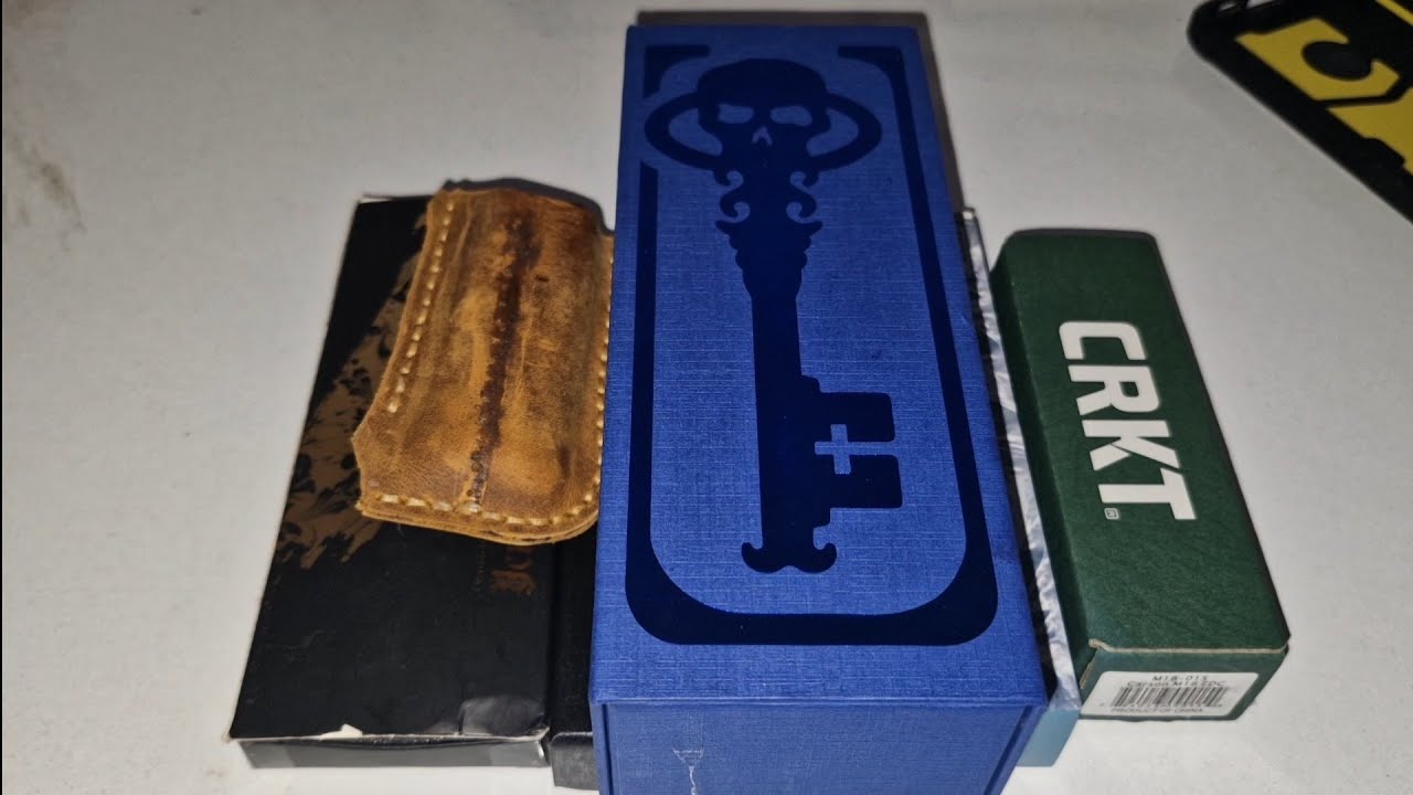 ÇAKI KOLEKSİYONUMA EKLEMELER ve Chaves Knives C.H.U.B. Slipper kutu açılımı ve incelemesii