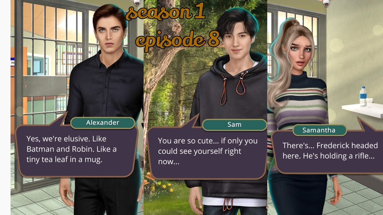 Chasing you (season 1, episode 8) (Sam's route ❣️🥰) (diamonds used 💎)