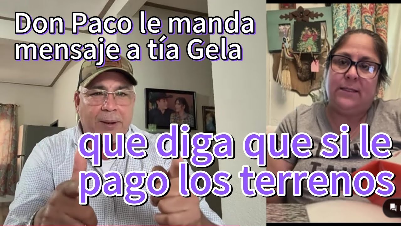 Don Paco le manda mensaje a la tía gela