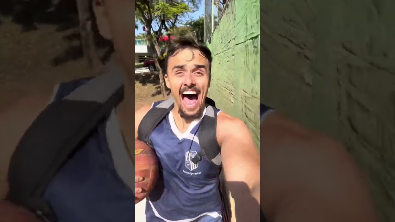 Quando voc&ecirc; encontra algu&eacute;m pra jogar basquete junto