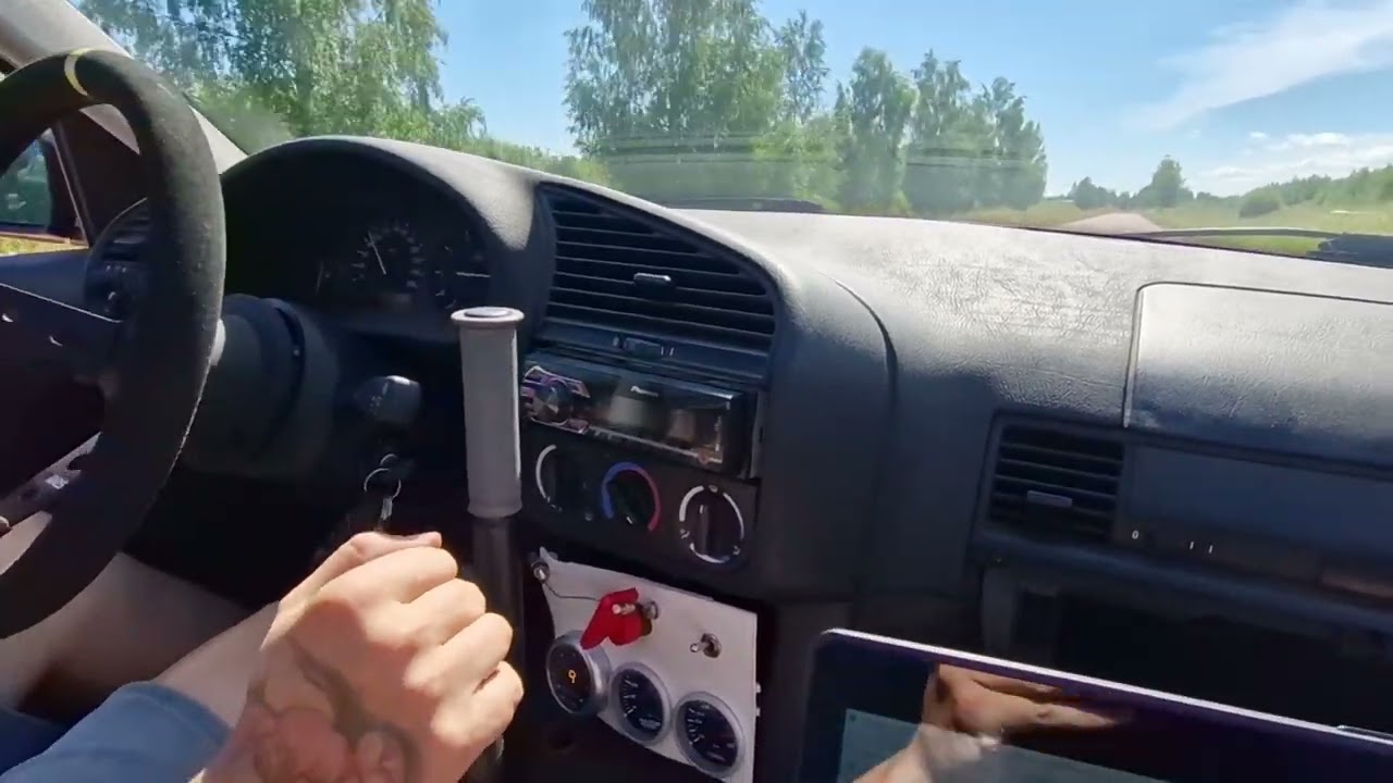 BMW E36 with saab B204 GTX2871R 980cc E85, tuned by AE