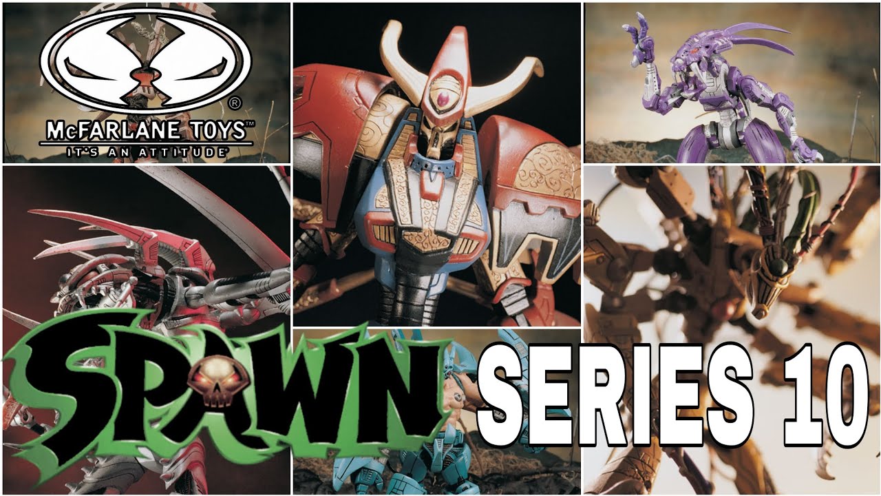 SEGUIMOS CON MANGA!! SPAWN FIGURAS SPAWN SERIES 10 MCFARLANE TOYS 1998 RESEÑA 