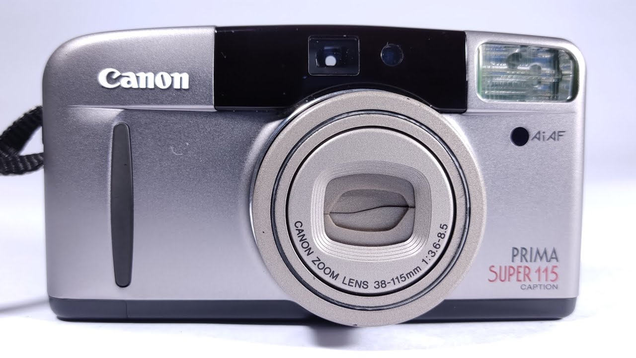 C&aacute;mara fotogr&aacute;fica an&aacute;loga Canon Prima Super 115