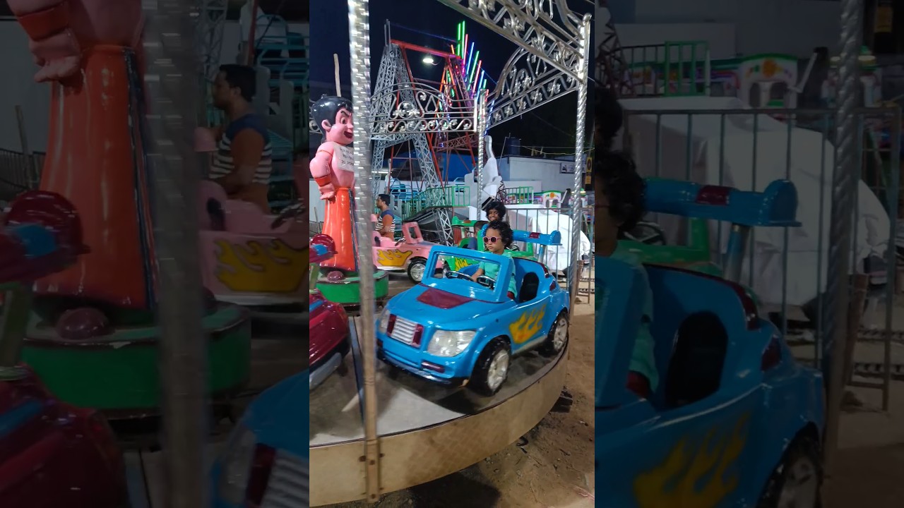 Car ride |exhibition fun | kids fun at exhibition #shorts #ytshorts
