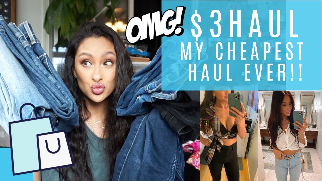 The CHEAPEST TRY ON Clothing HAUL EVER! Everything under $10!! JEANS YOU NEED!!! NOW!