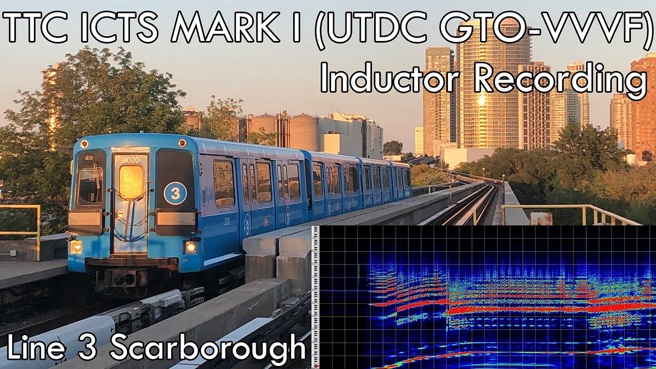 TTC UTDC ICTS Mark I Audio - [UTDC GTO-VVVF] Inductor Recording