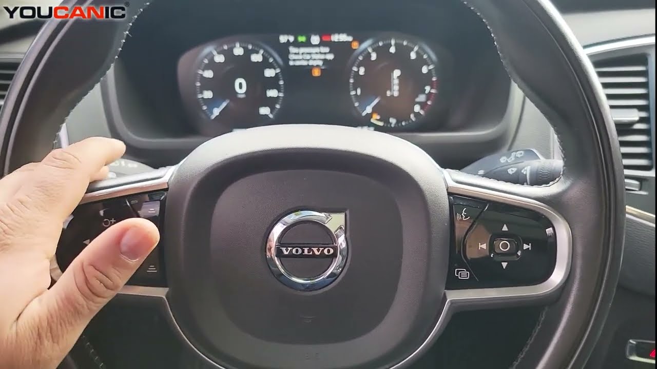 Volvo Steering Angle Sensor Reset | How to Calibrate SAS with YOUCANIC Scanner