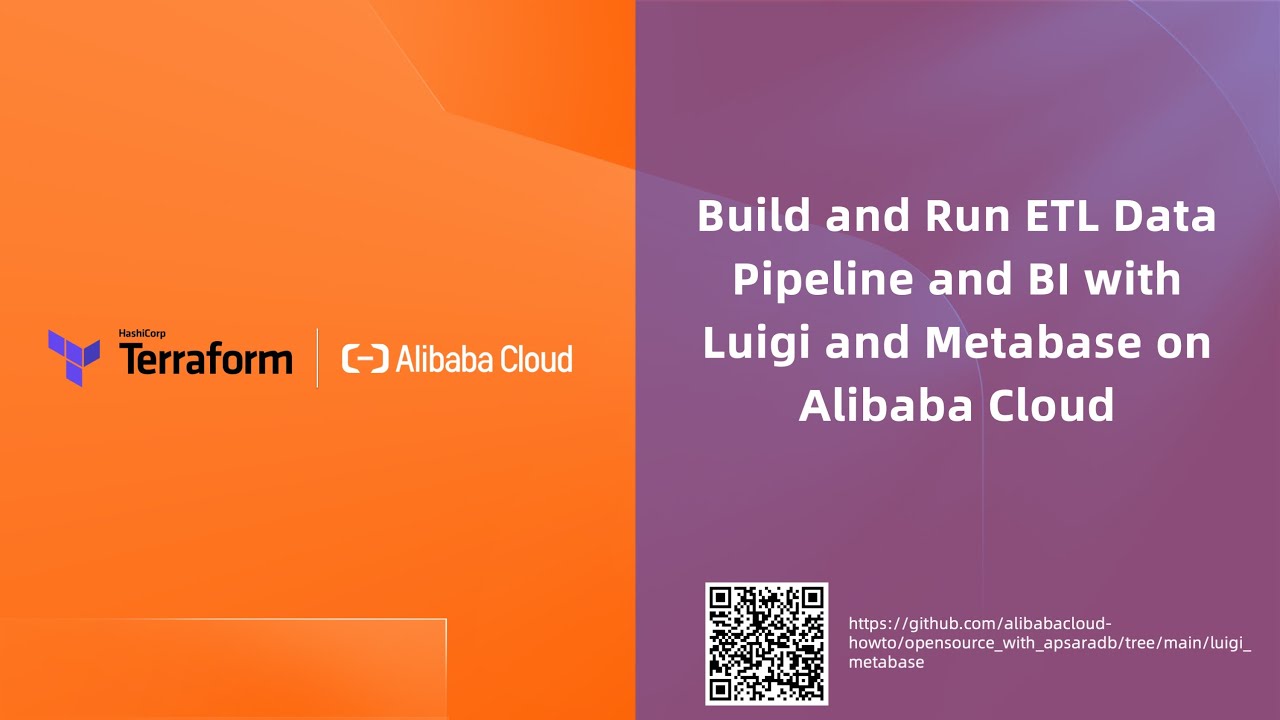 How To | Build ETL Data Pipeline and Generate BI Report Using Luigi and Metabase on Alibaba Cloud
