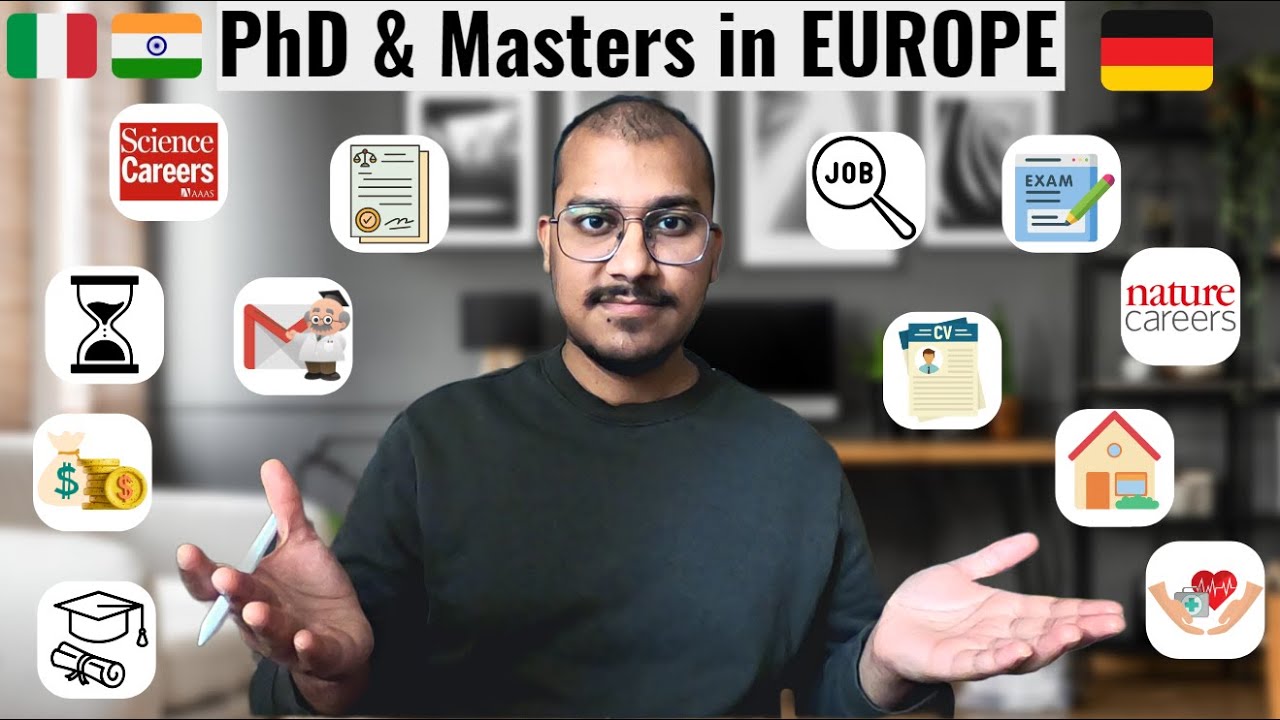 PhD & Masters in EUROPE | GERMANY | How To Start Applications From Scratch | Complete Guide (Hindi)