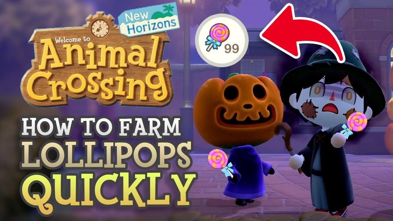 Как выращивать леденцы (и получать больше конфет) в Animal Crossing New Horizons (хелоуинские хит...
