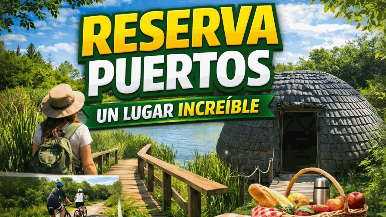 RESERVA PUERTOS - Naturaleza, bicis y relax: mirá este paseo #walkingtour