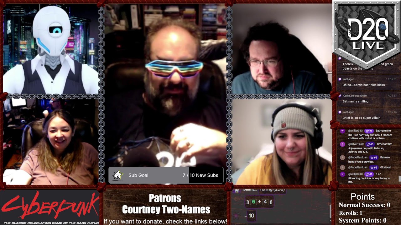 D20 Live: Cyberpunk 2020 2025
