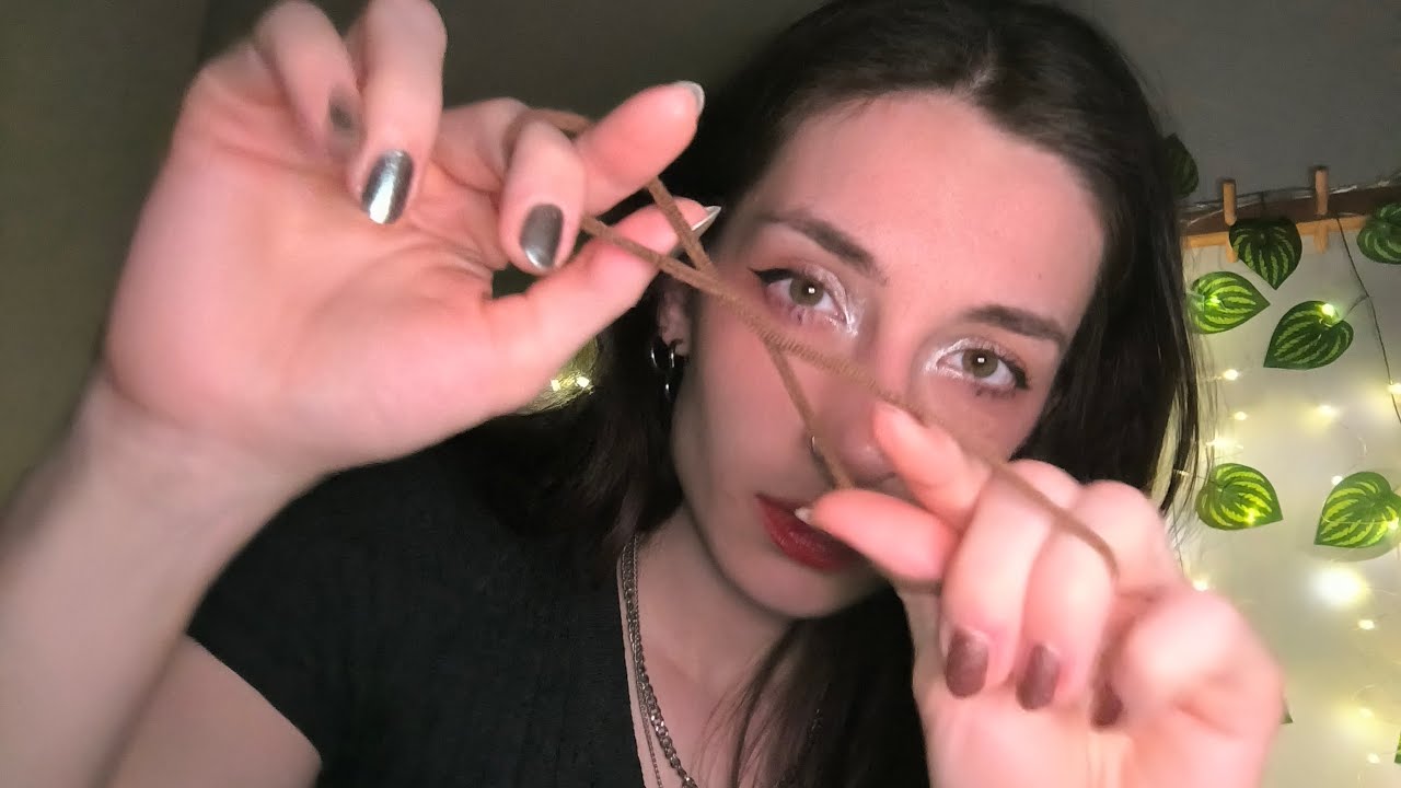 ASMR-эпиляция бровей (и других мест) резинками 💓 LoFi и визуальное оформление