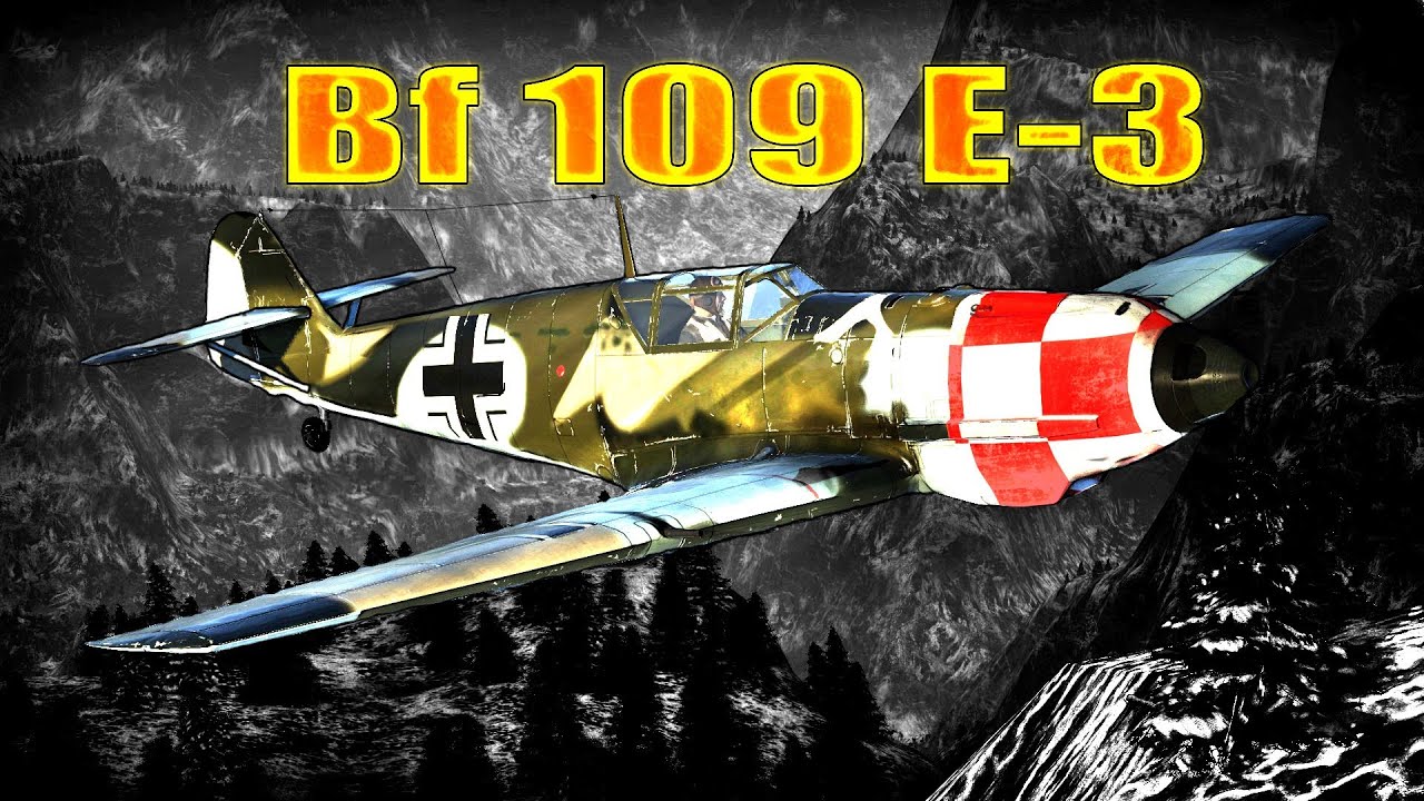War Thunder: Messerschmitt Bf 109 E-3 Tier-1 / Rank-1 Review