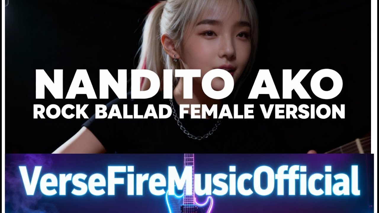 NANDITO AKO (Rock Female Version) | #aipowered  #ogiealcasid #robdeniel