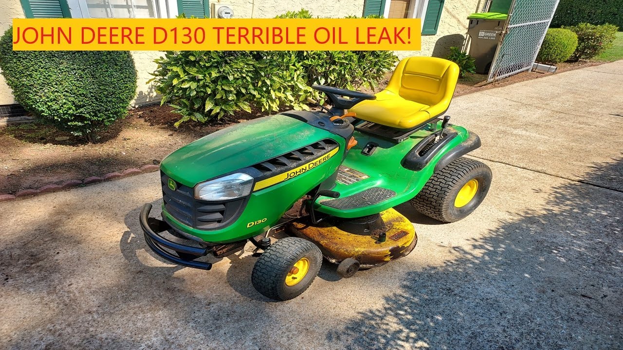 John Deere D130 | Bad Oil Leak | Another Shop's Botched Work!