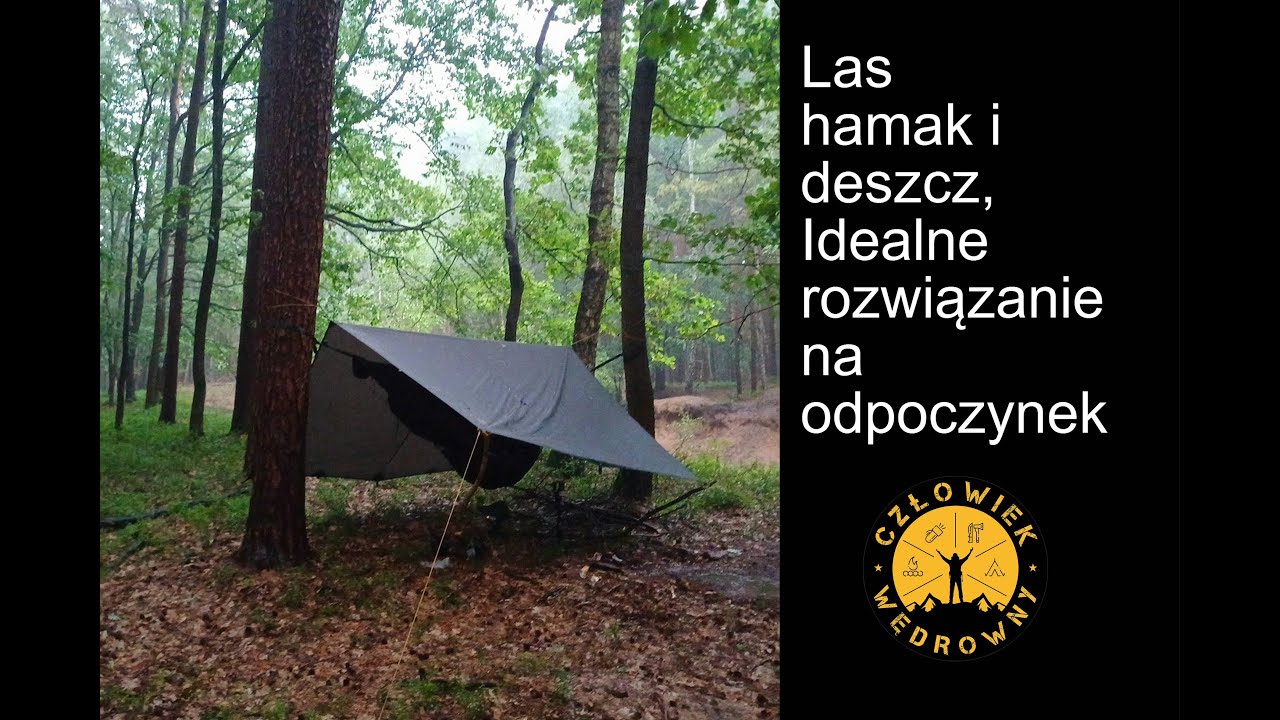 # 49 - Relaksujący biwak na dziko podczas deszczu