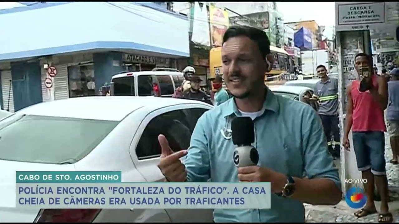 POLÍCIA ENCONTRA FORTALEZA DO TRÁFICO NO CABO DE SANTO AGOSTINHO