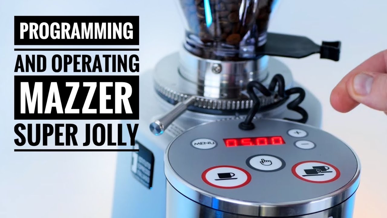 Программирование и эксплуатация кофемолки Mazzer Super Jolly Espresso — краткое руководство!