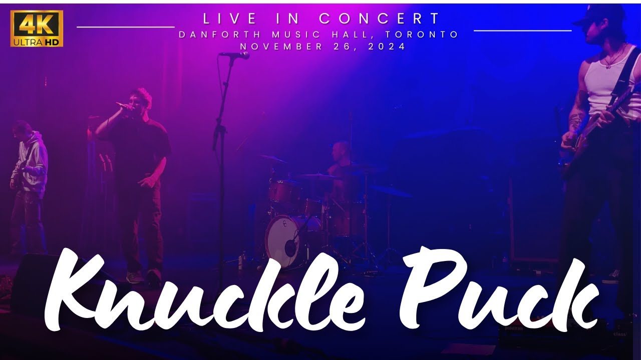 KNUCKLE PUCK |Full Set |Melodic Hardcore & Pop-Punk Live |Danforth Music Hall |Toronto |Nov 26, 2024