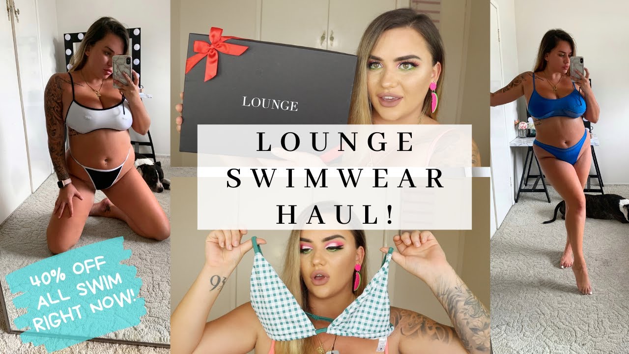 LOUNGE UNDERWAR SWIMWEAR HAUL!!! || SMJP MAKEUP