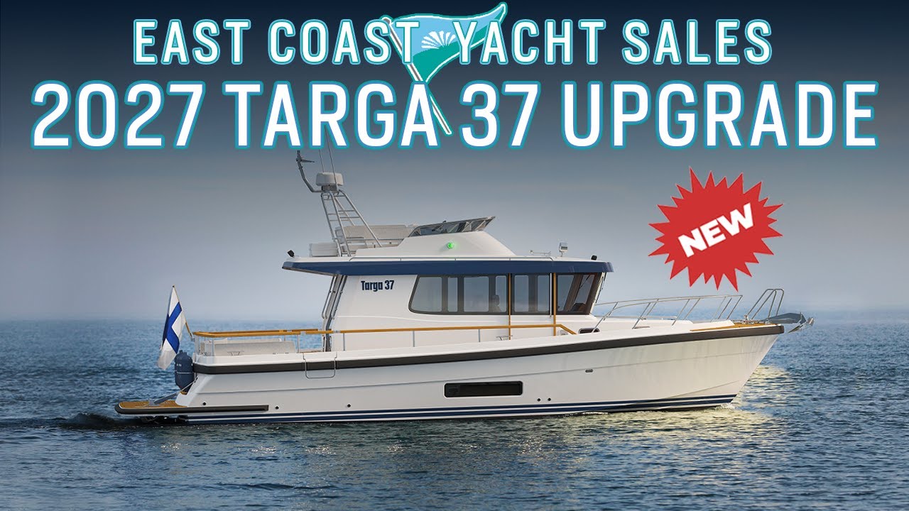 Первый взгляд на совершенно новую Targa 37 2027 года | Все, что нам известно на данный момент...