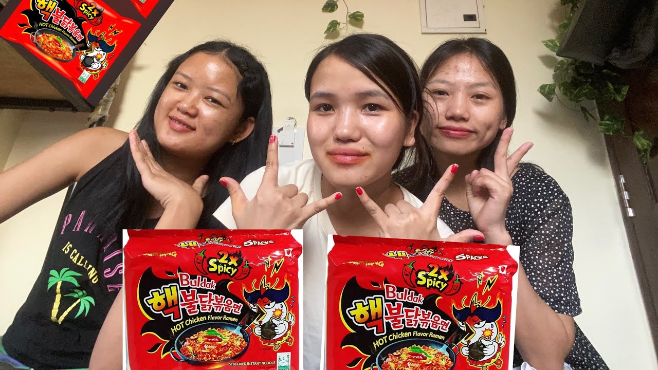 Ramen challenge with my Naga friends 🥵😋 🔥 